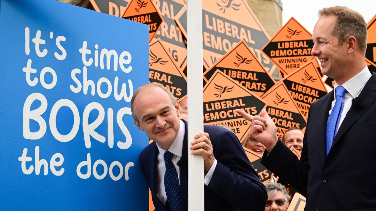 Ed Davey and Richard Foord