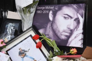 Tributes left for George Michael after his death
