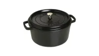 STAUB 28cm Round Cast Iron Cocotte Black | £259 at Zwilling