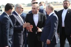 Vladimir Putin and Javad Owji
