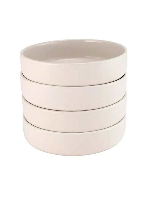 Stockholm Ivory Stoneware Pasta Bowl (Set of 4)