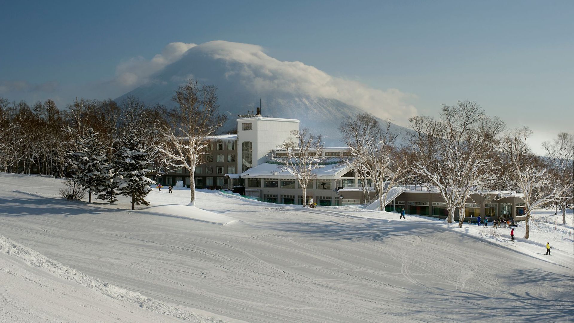 The Green Leaf hotel in Niseko Village has 200 guests rooms