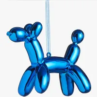 Technicolour Supernature Blue Balloon Dog Bauble| £5, John Lewis