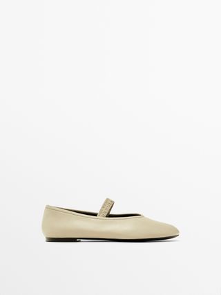 Massimo Dutti, Weiche elastische Ballettschuhe 