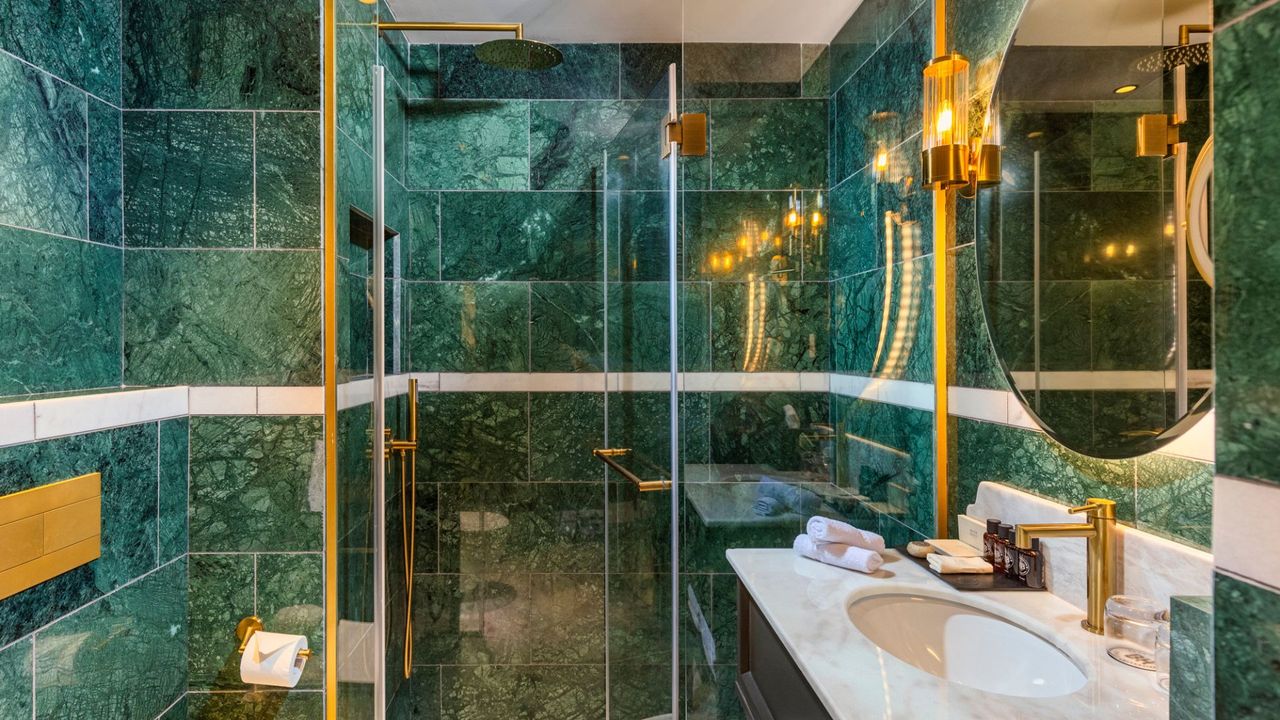 bathroom at Debrah Brown, one of the best hotels in israel