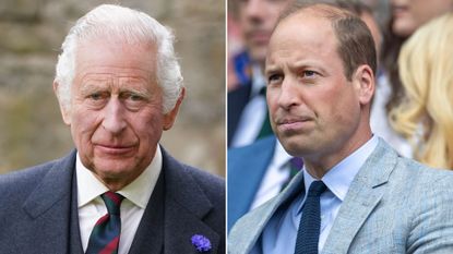 King Charles paved the way for Prince William. Seen here are the King and Prince at different occasions.