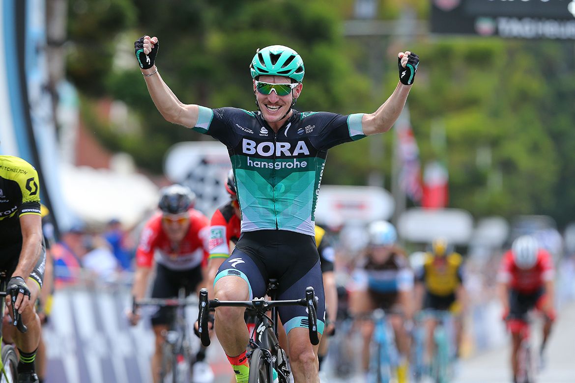 Jay McCarthy celebrates