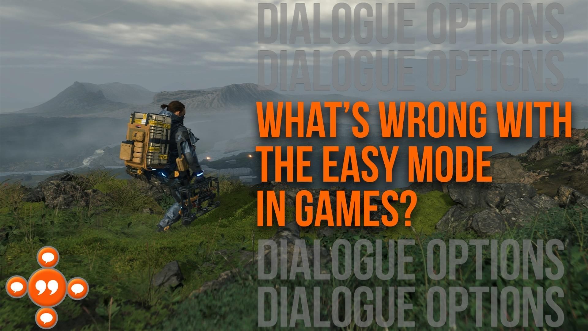 Dialogue Options: What's wrong with easy modes in game? | GamesRadar+