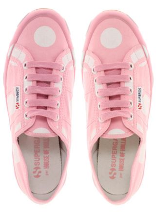 Superga House of Holland dotted trainers, £60