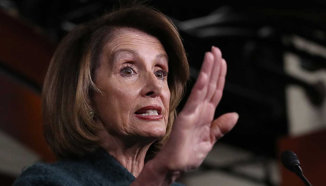 Nancy Pelosi has suggested Donald Trump postpone his State of the Union address