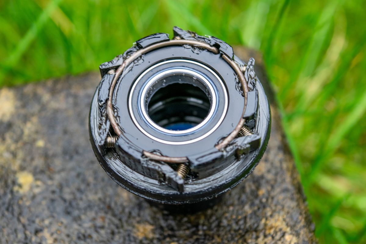 A Zipp 303 Firecrest freehub body
