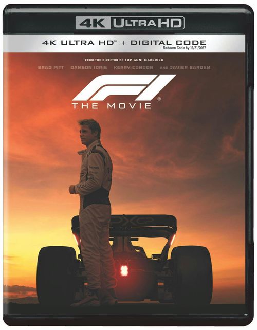 F1 the Movie 4K Blu-ray 