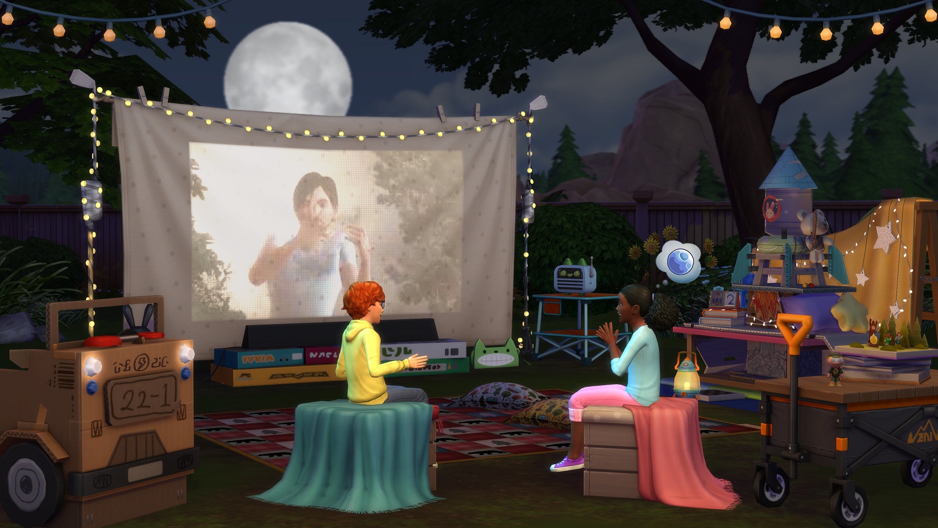 The Sims 4 reveals Little Campers and Moonlight Chic kits