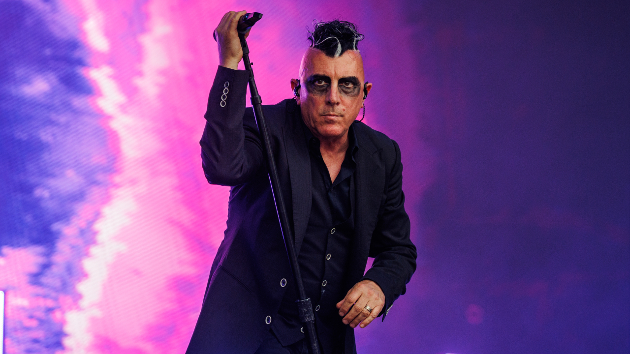 Maynard James Keenan onstage with A Perfect Circle in 2026