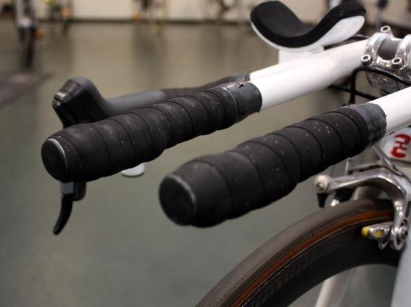 Slightly built-up sections on the extensions make for a better grip.