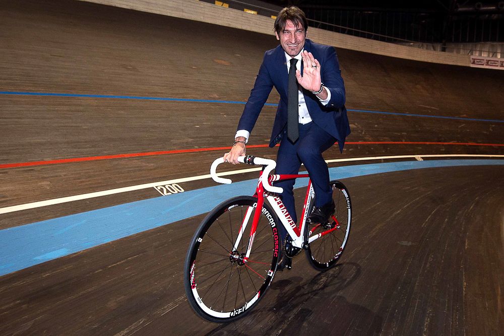 Davide Bramati at the Etixx-QuickStep presentation.