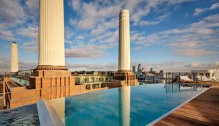 The rooftop at Art'Otel Battersea by Jaime Hayon