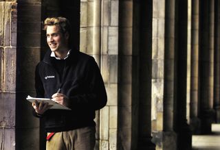 Prince William at university