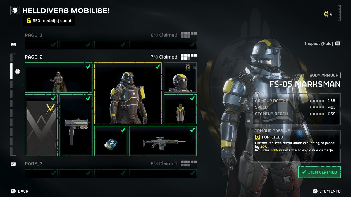 Helldivers 2 best armour tier list: Strong passives and early sets to ...