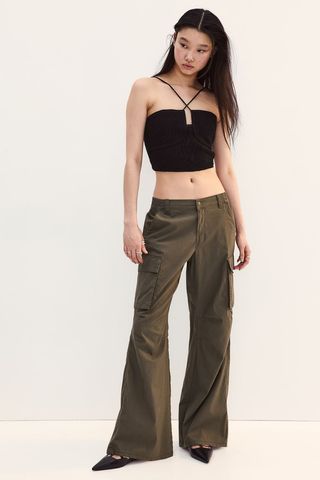 Canvas Cargo Trousers