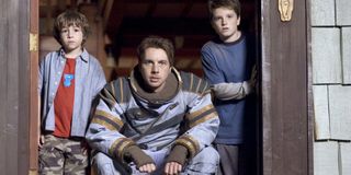 Some of the main cast of Zathura: A Space Adventure.