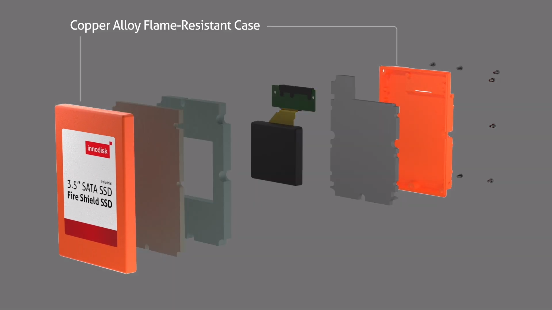 Innodisk's New Fire Shield SSD Can Withstand 800C for 30 Minutes | Tom ...