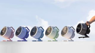 The Shark FlexBreeze HydroGo lineup of colors