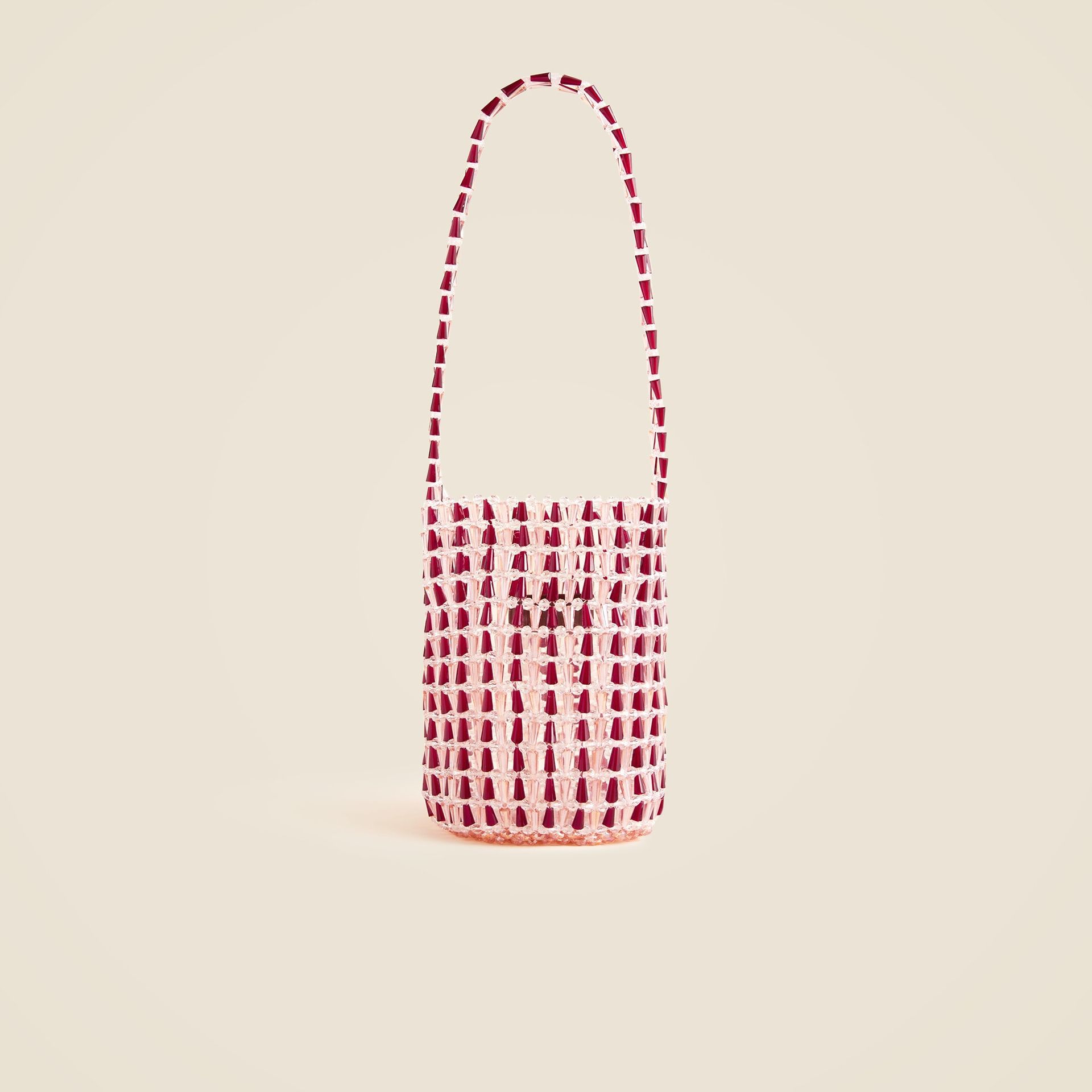 Beaded Bucket Bag