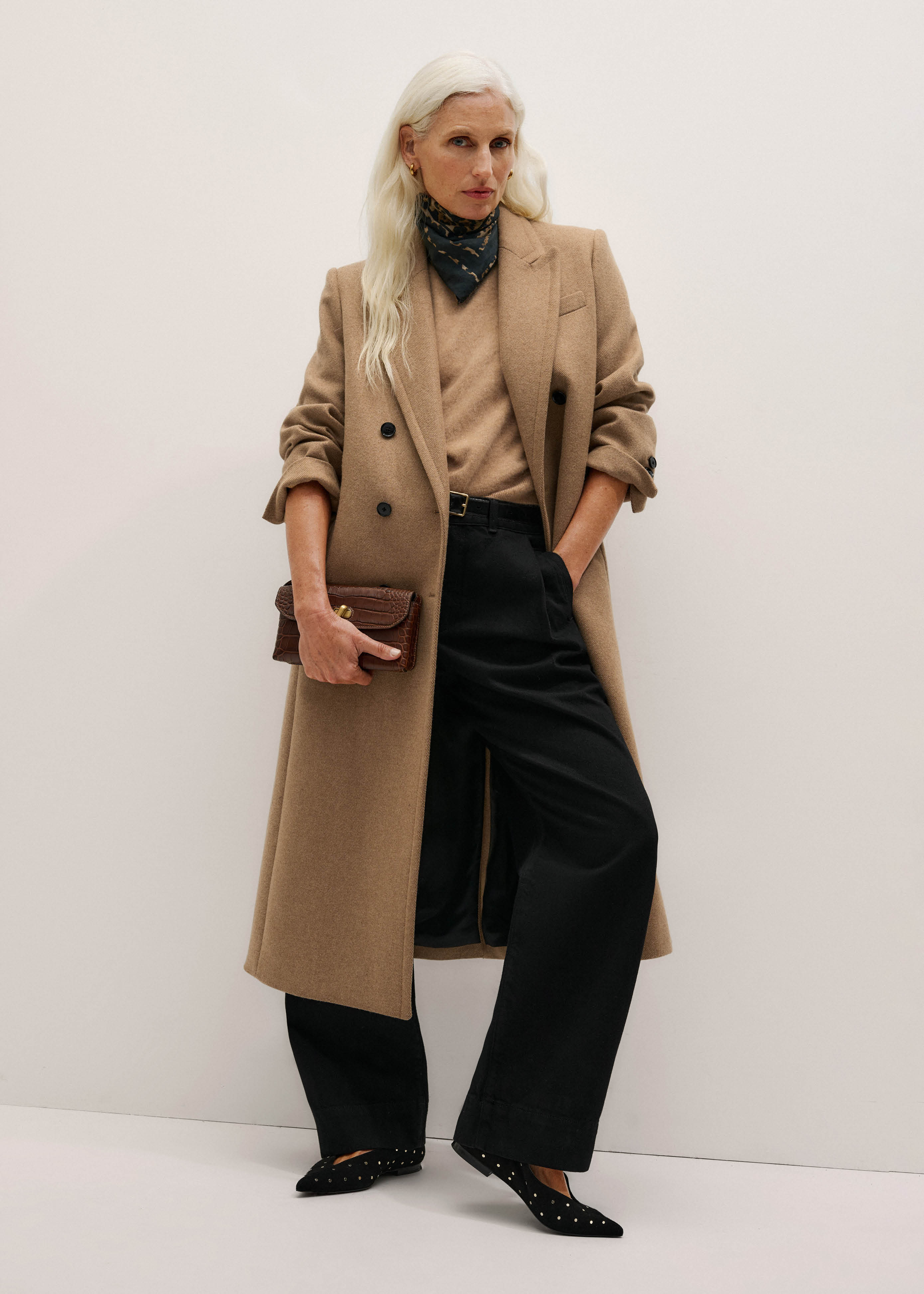 Double-Breasted Coat