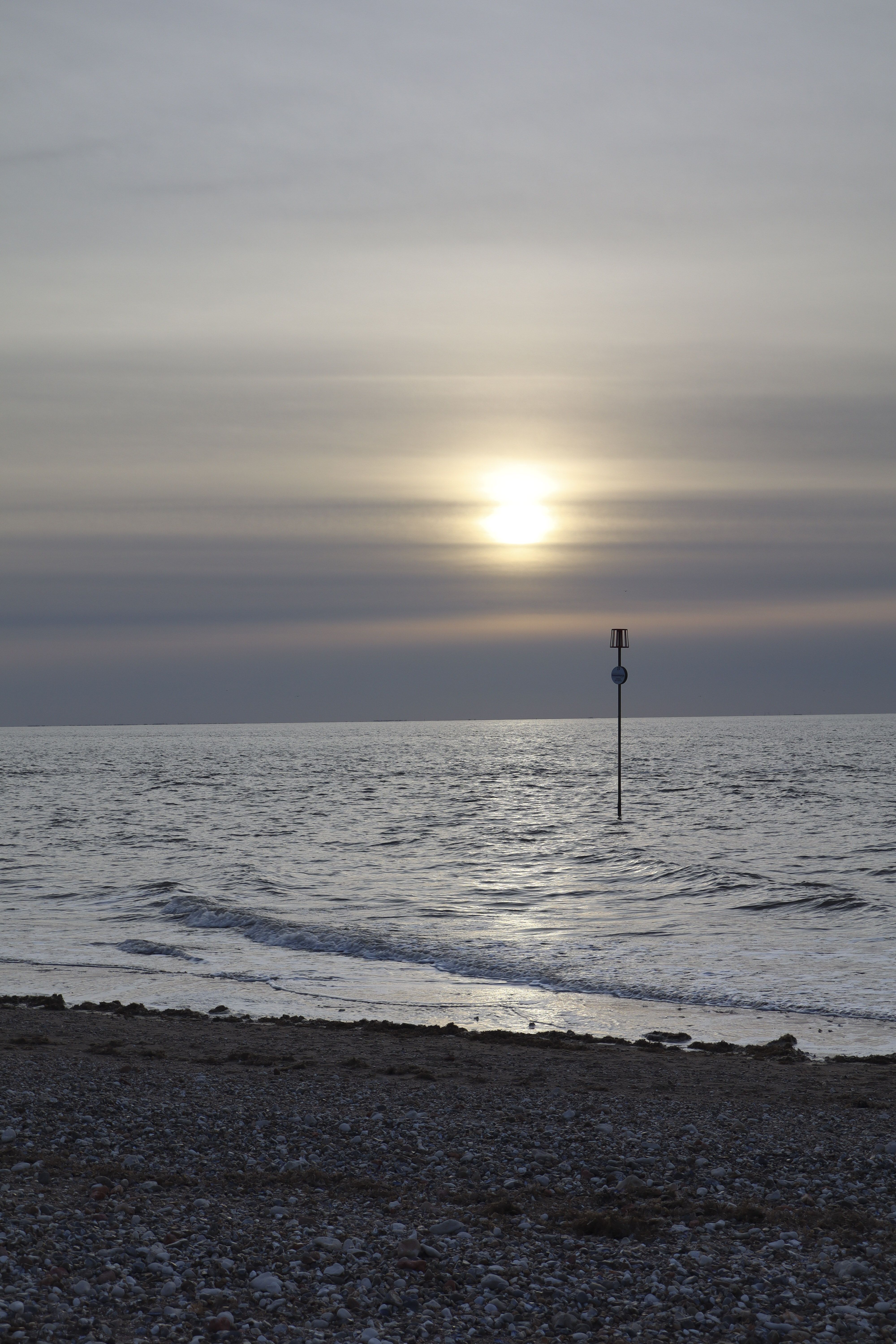 Test shot taken with LEE85 GND Filter sunset beach