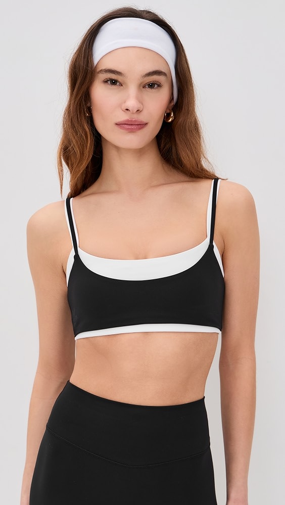 Layered Bra - Black