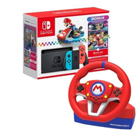 Nintendo Switch Mario Kart 8 Deluxe Bundle with Racing Wheel