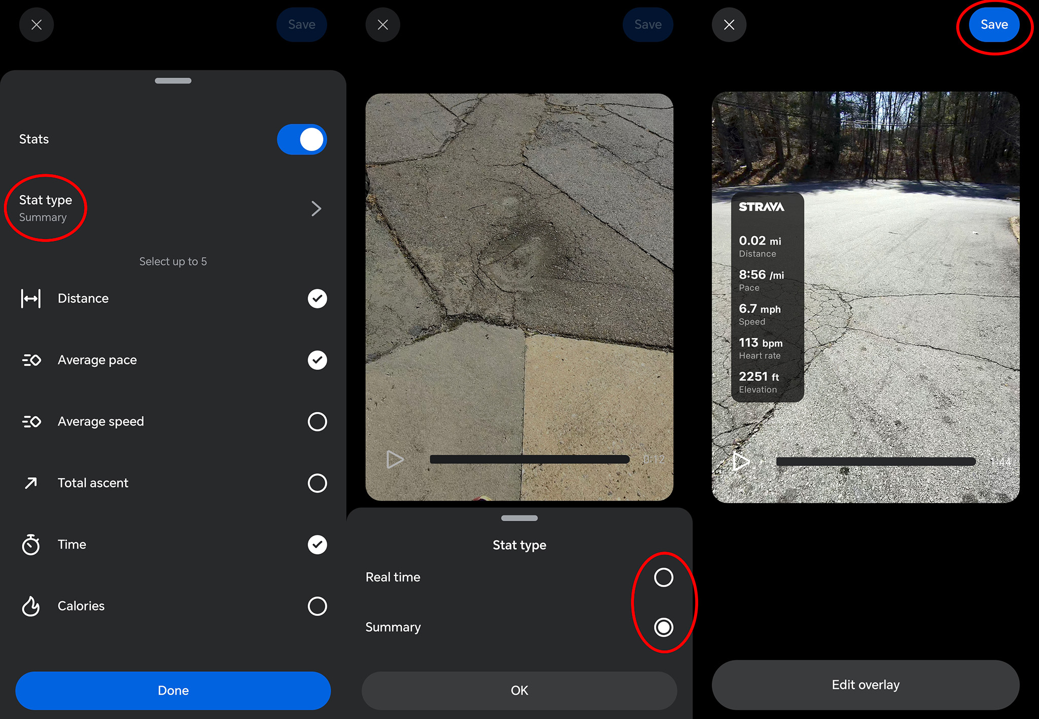 How to enable Strava stats on videos recorded from Meta AI smart glasses