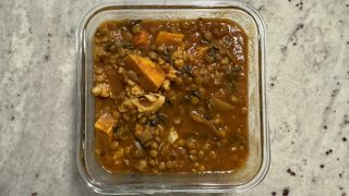 Pestle app - curry lentil soup