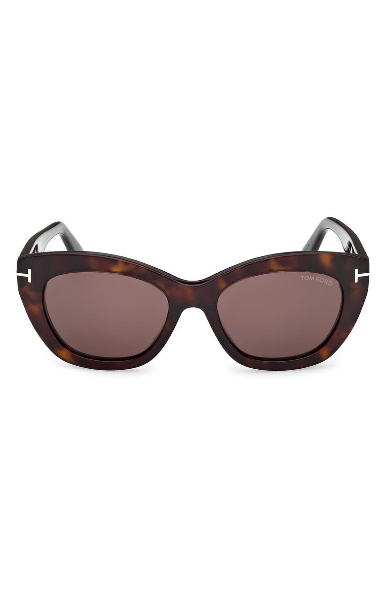 Linda 53mm Butterfly Sunglasses