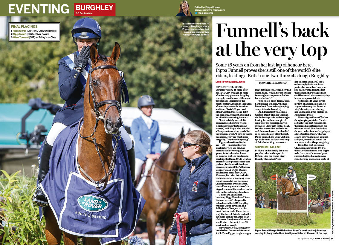 EV (1) 3.5p Burghley summary