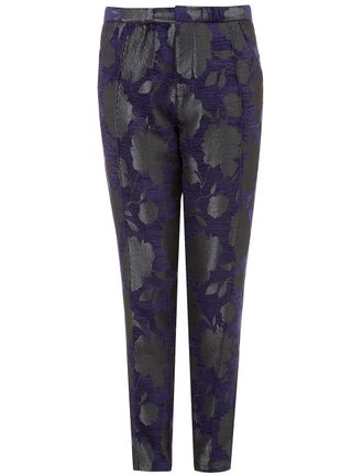 Topshop Boutique dark floral trousers, £80