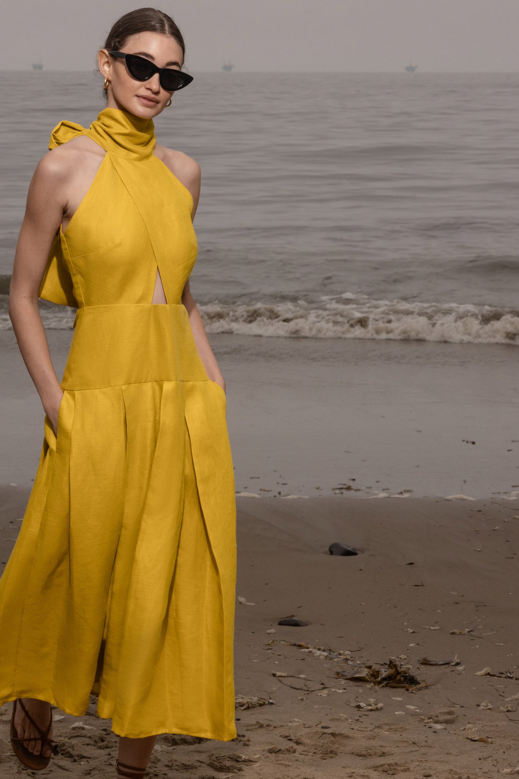 Ginger Dress - Dandelion Linen