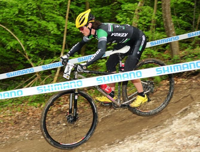 Mary McConneloug (Kenda-Seven-NoTubes) having a good outing