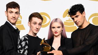 Jack Patterson, Luke Patterson, Grace Chatto, and Milan Neil Amin-Smith of Clean Bandit