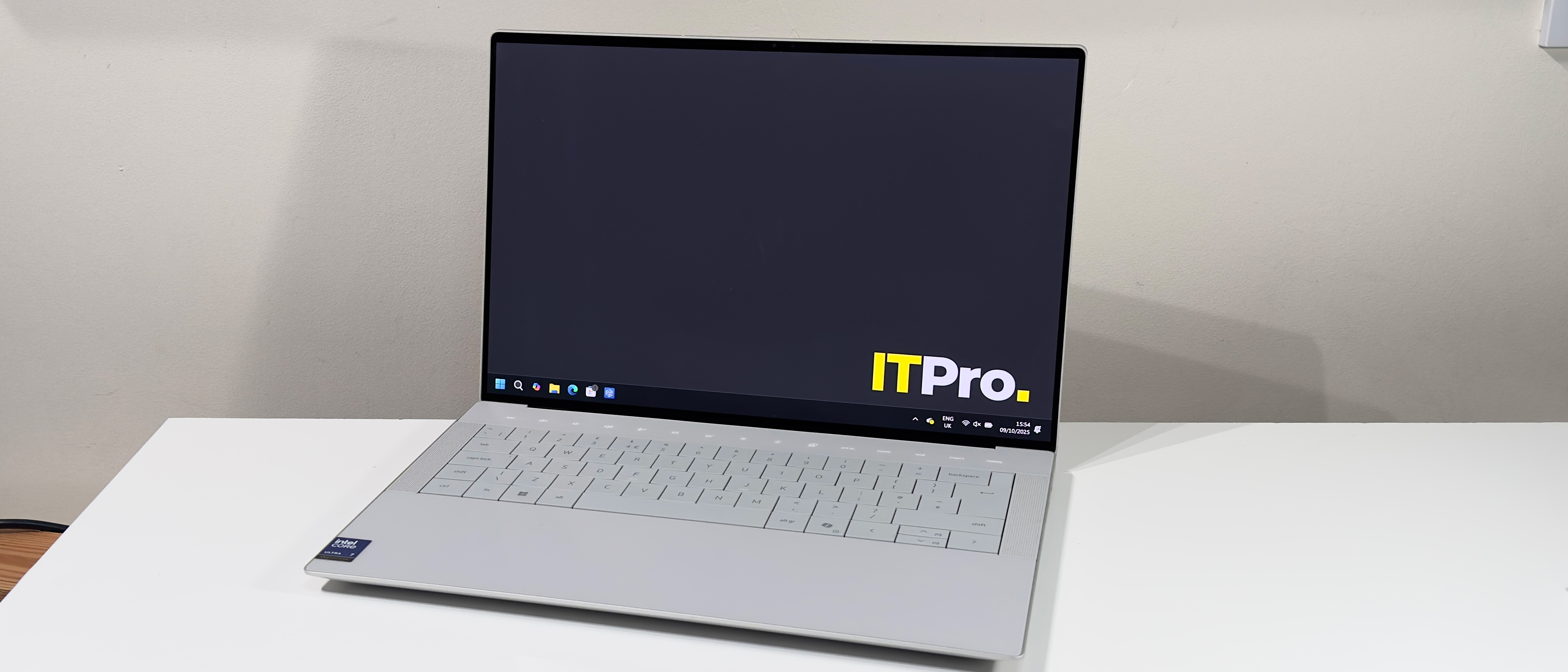 The Dell 14 Premium Laptop on a desk