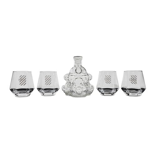 Fallout Brotherhood of Steel 5-Piece Whiskey Decanter Set