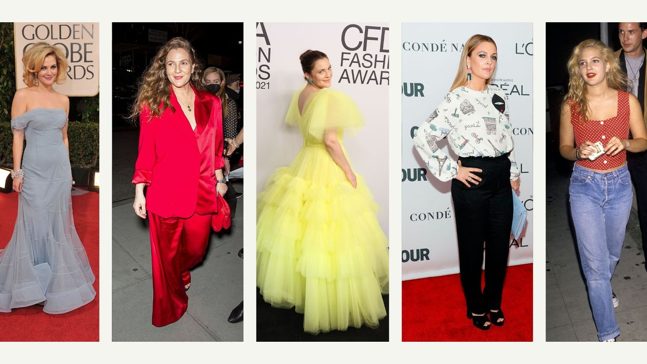 Drew Barrymore&#039;s best looks