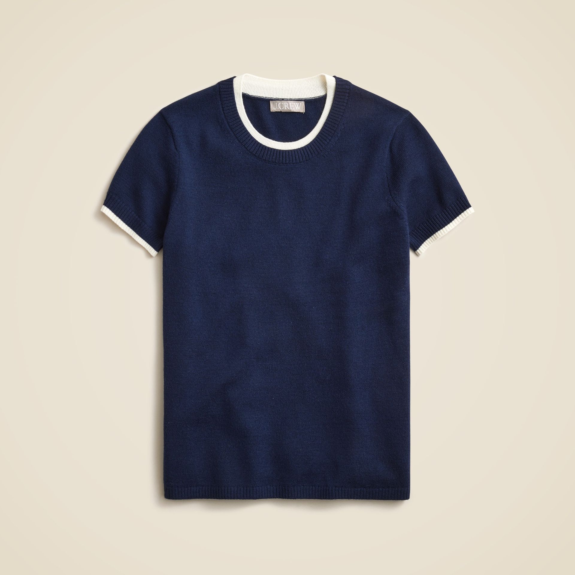 Carolyn Layered Sweater-Tee in Merino Wool