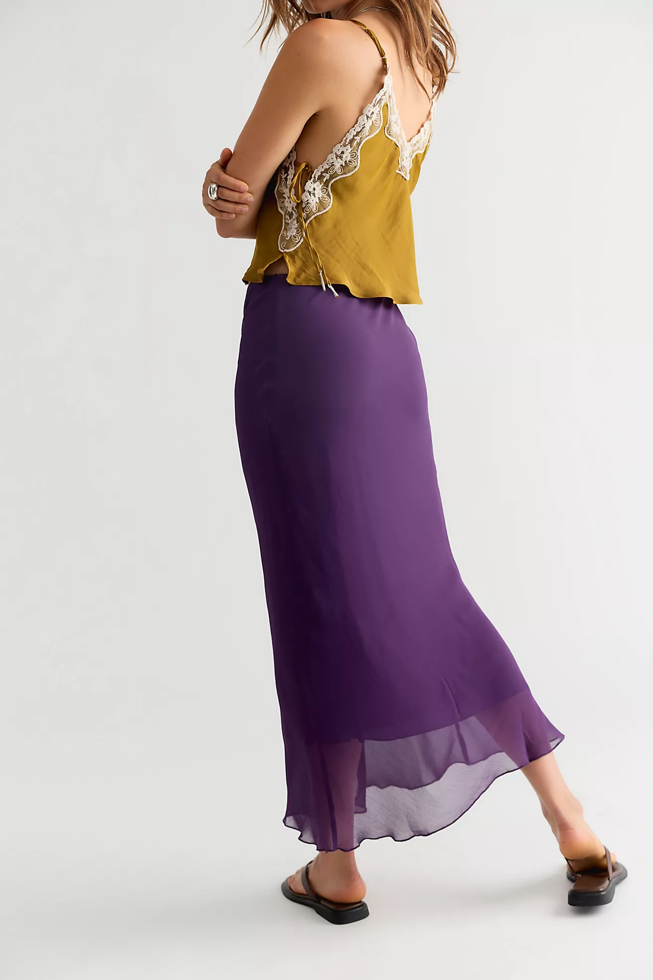 Fp One Chloe Solid Maxi Skirt