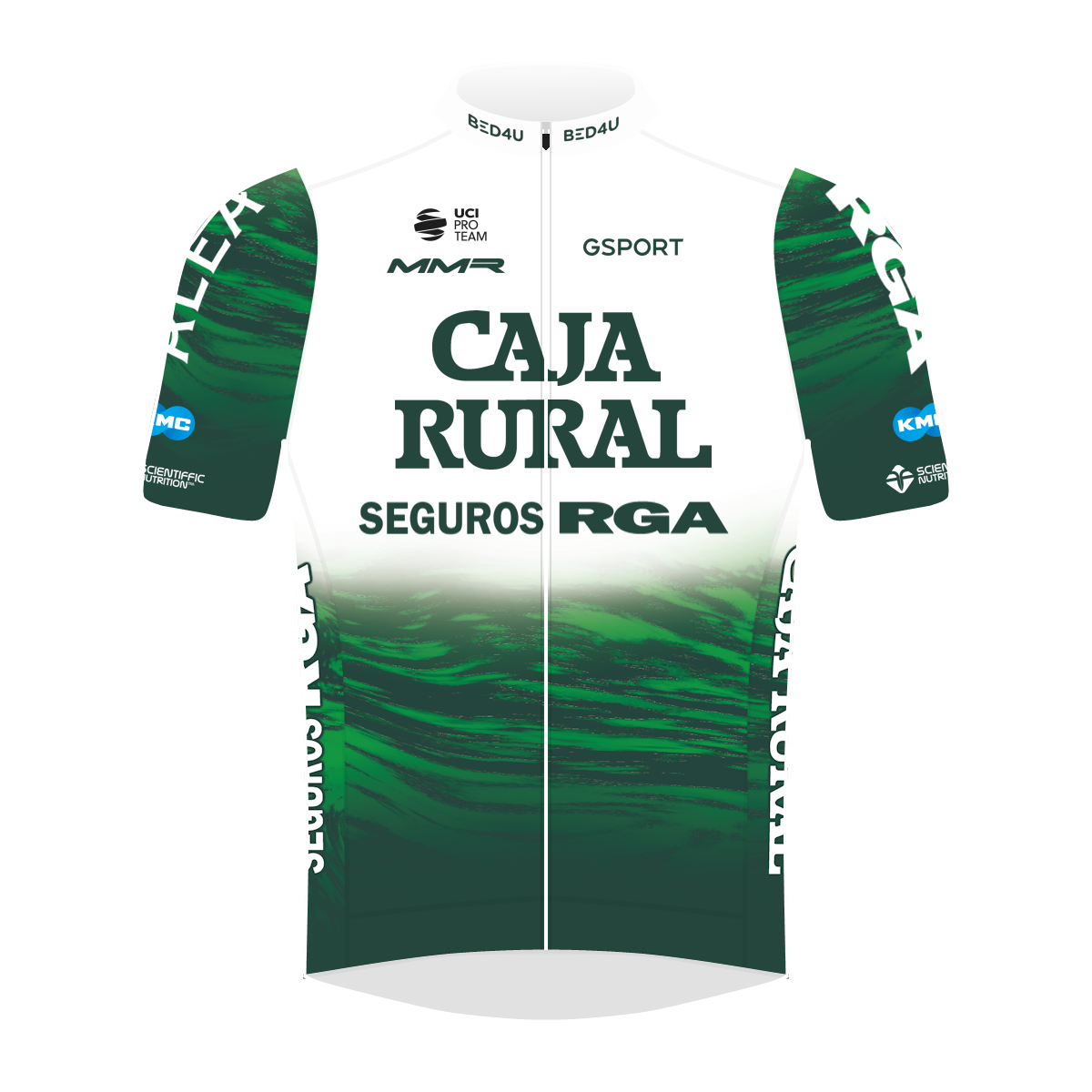 Caja Rural jersey graphic