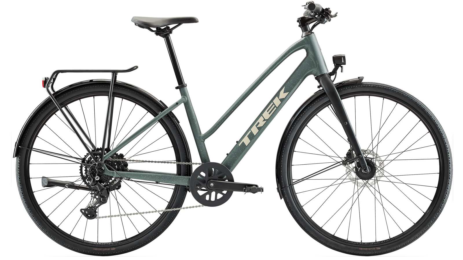 Trek FX Sport AL Equipped Midstep on a white background