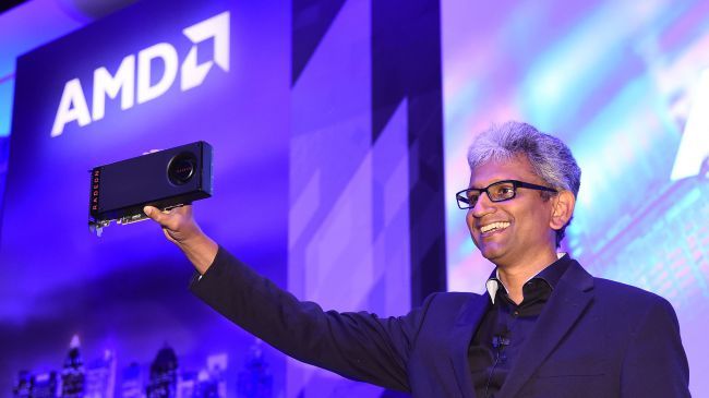 Raja Koduri at AMD event