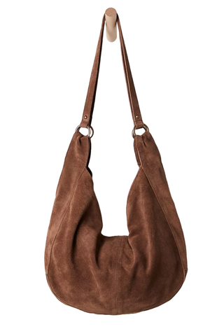 Free People Roma Suede Tote Bag