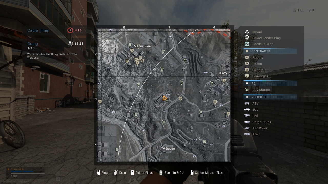 CoD Warzone subway